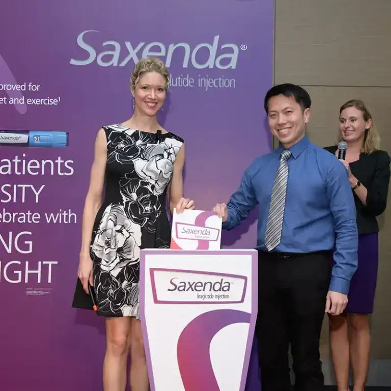Saxenda product launch event in Singapore by The Project Crew