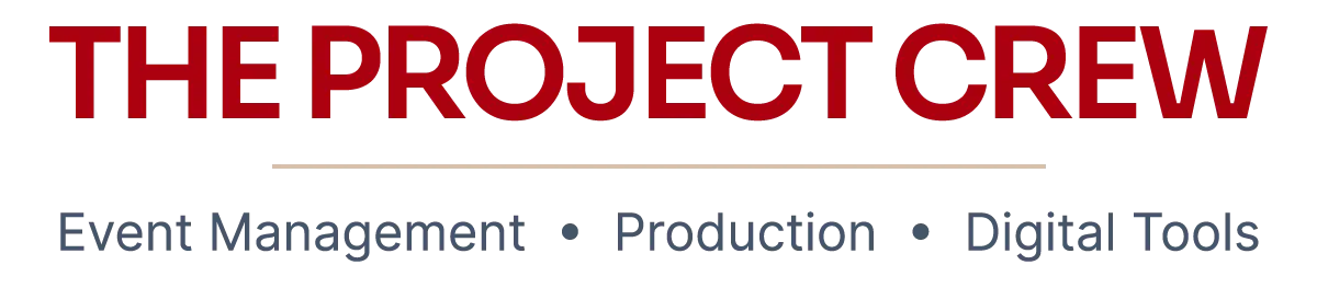 The Project Crew - Event Management • Production • Digital Tools