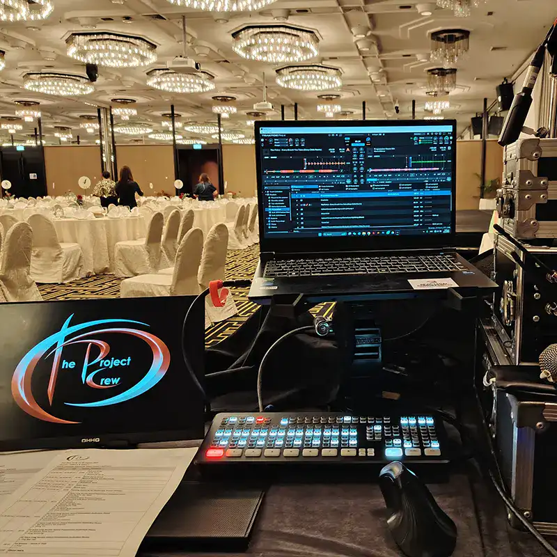 The Project Crew - Conference Console Set Up