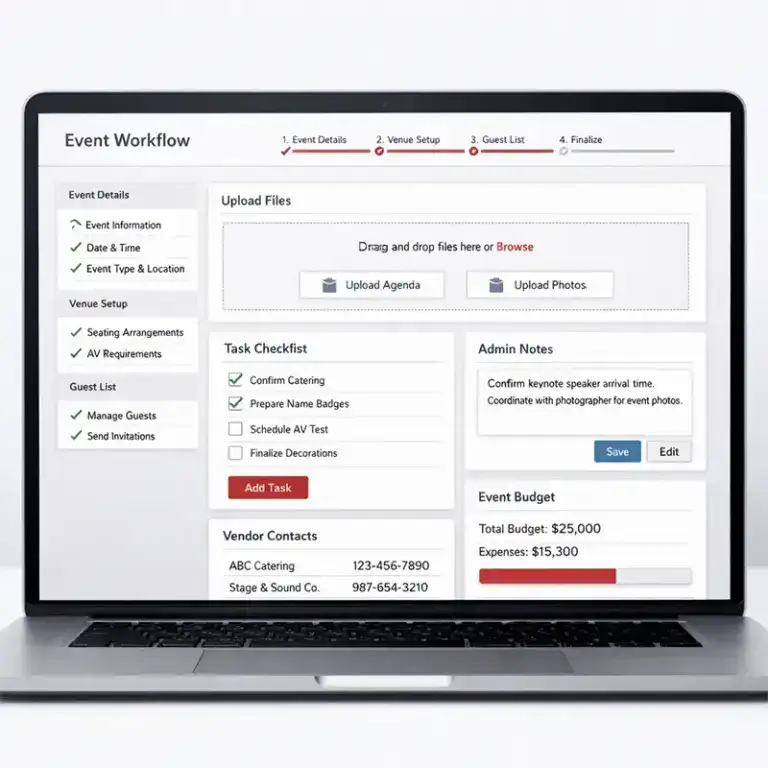 The Project Crew - Custom information workflows - Digital Event Solutions - Event Company Singapore